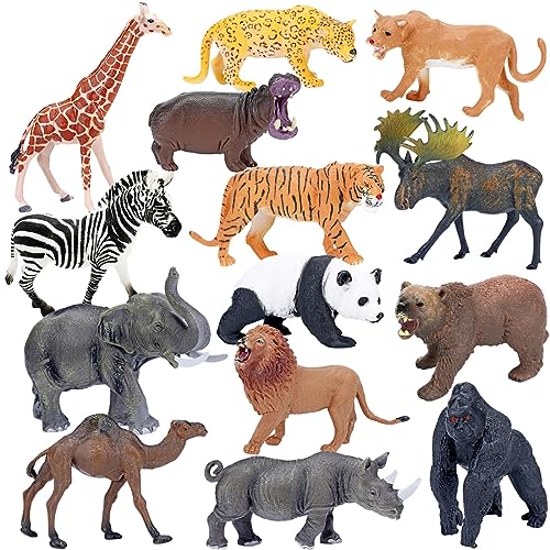 Animals Realistic Figurines Elephant Toddlers