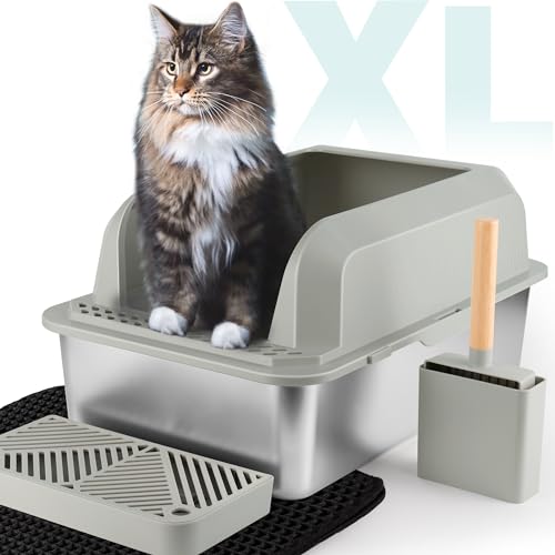 stainless steel cat litter box